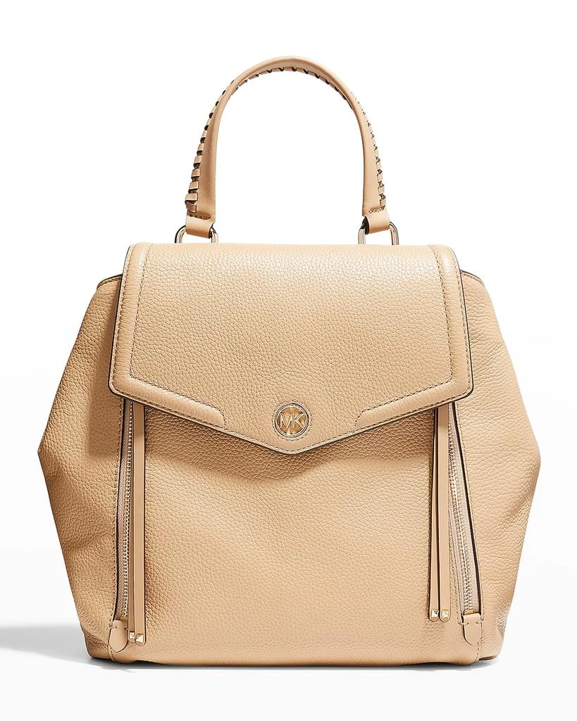 商品Michael Kors|Freya Convertible Leather Backpack,价格¥1887,第1张图片