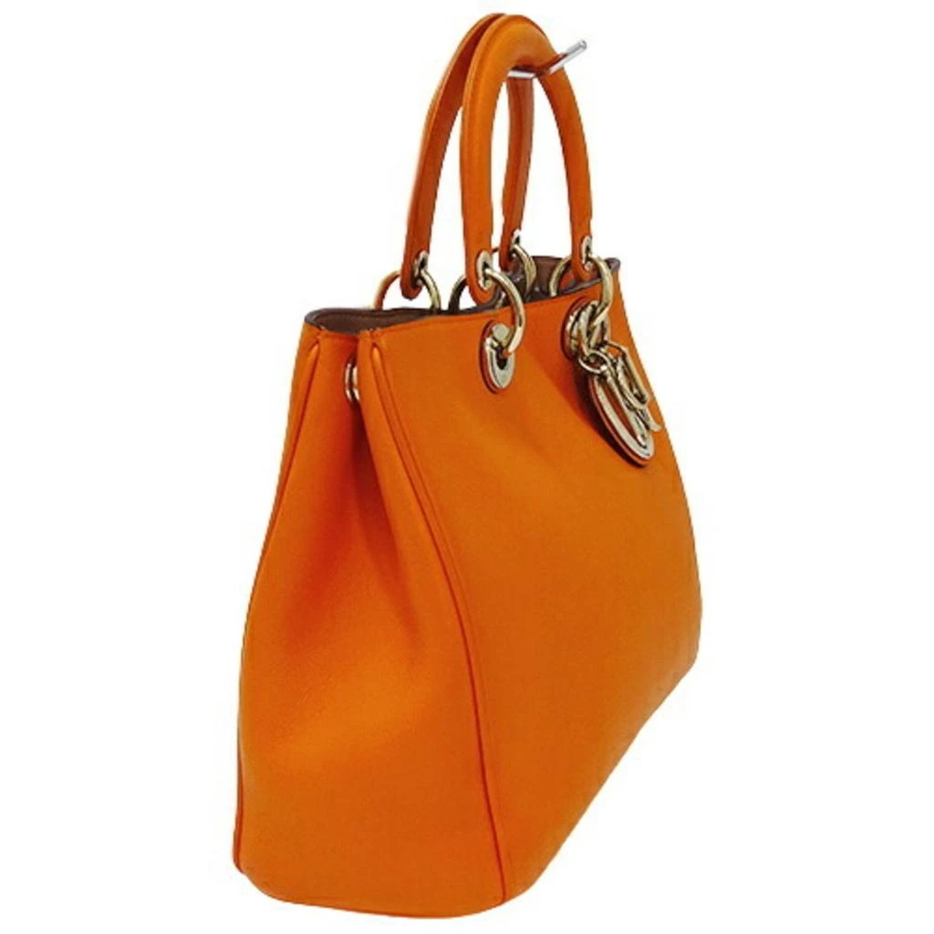 商品[二手商品] Dior|Dior Diorissimo Leather Shoulder Bag (Pre-Owned),价格¥18076,第4张图片详细描述
