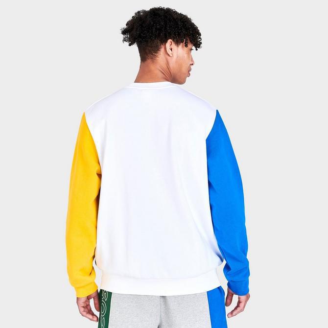 Men's Lacoste Color-Block Crewneck Sweatshirt商品第4张图片规格展示