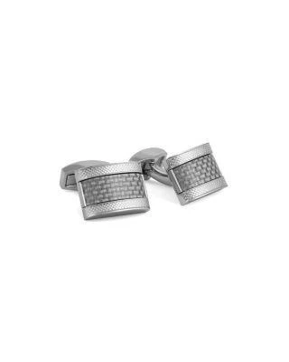 商品Tateossian|Carbon Fiber Cufflinks,价格¥1095,第1张图片