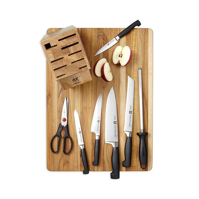 商品Zwilling|J.A. Henckels Twin Four Star 8-Piece Knife Block Set,价格¥1512,第4张图片详细描述