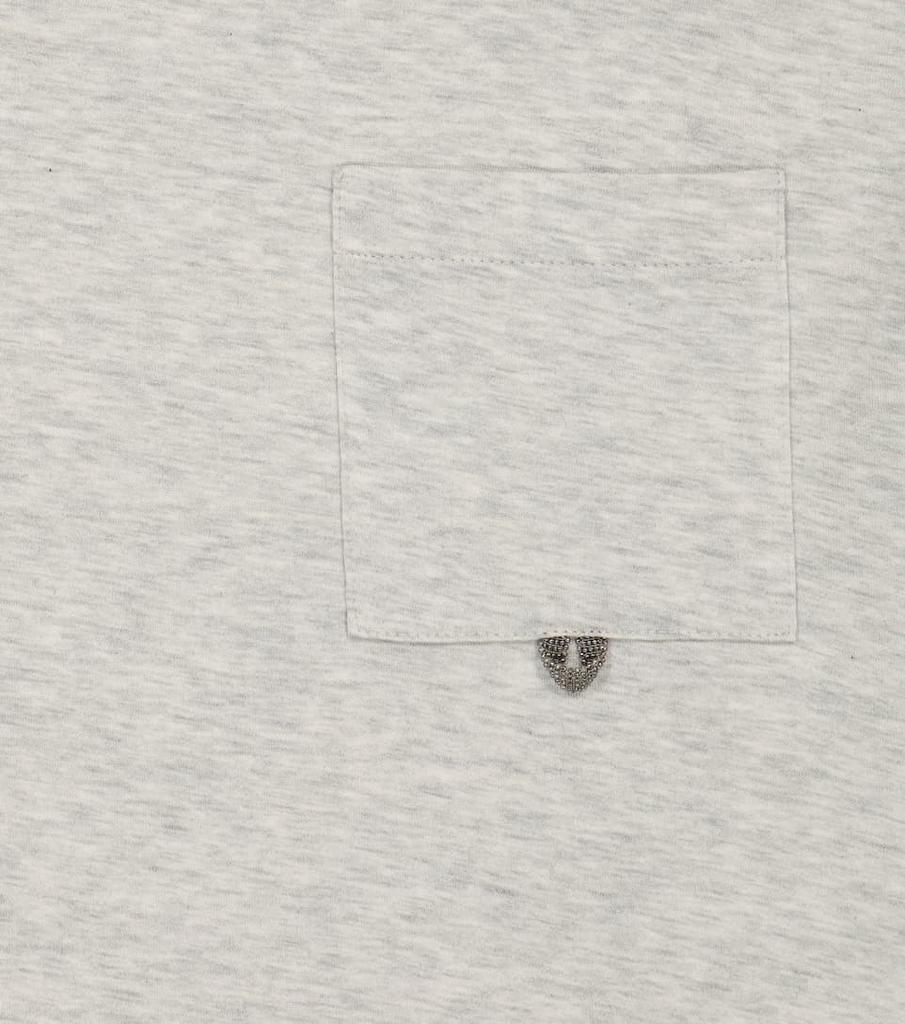 商品Brunello Cucinelli|棉质针织T恤,价格¥661-¥713,第5张图片详细描述
