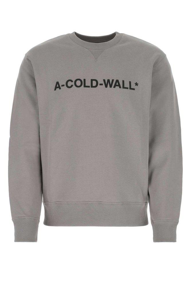 A-Cold-Wall* Essential Logo Printed Crewneck Sweatshirt商品第1张图片规格展示