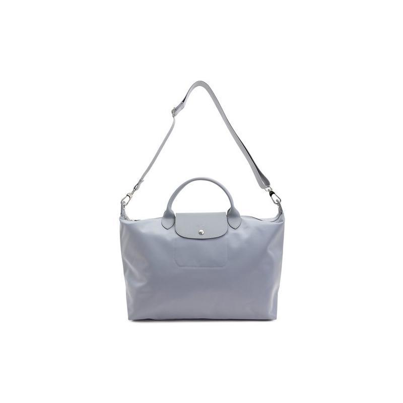 商品[国内直发] Longchamp|珑骧 LONGCHAMP 奢侈品 女士LE PLIAGE系列大号灰色尼龙单肩斜挎手提饺子包 L1630 598 E75,价格¥1017,第5张图片详细描述