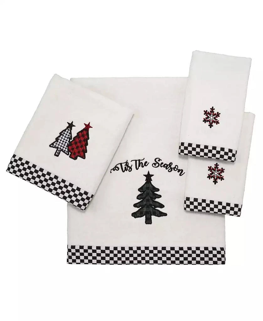 商品Avanti|Tis the Season Holiday Plaid Fingertip Towel Set, 18" x 12",价格¥114,第2张图片详细描述