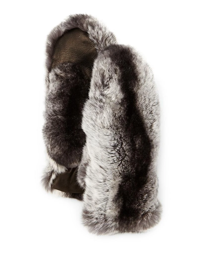 商品Guanti Giglio Fiorentino|Rabbit Fur & Lambskin Mittens,价格¥870,第1张图片