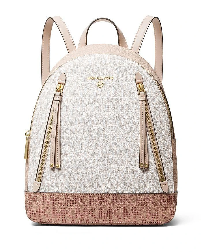 商品Michael Kors|Brooklyn Medium Logo Print Backpack,价格¥2230,第1张图片详细描�述