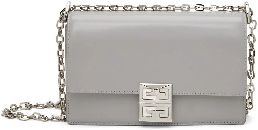 商品Givenchy|灰色小号 4G 单肩包,价格¥12754,第1张图片