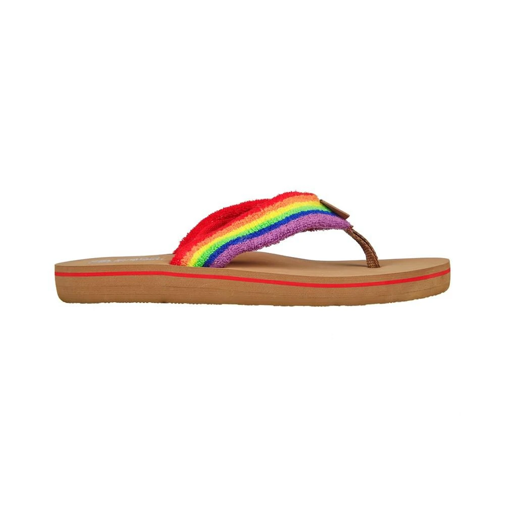 商品SKECHERS|Women's BOBS Sunset - Happier Months Flip Flop Sandals from Finish Line,价格¥76,第2张图片详细描述