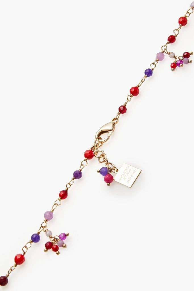商品ROSANTICA|Gold-tone, quartz and tassel necklace,价格¥402,第2张图片详细描述