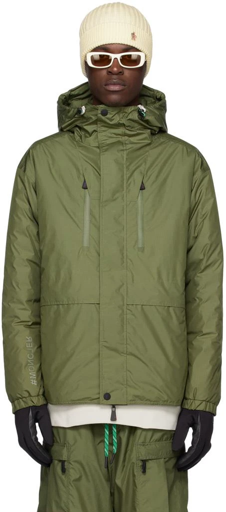 商品Moncler|Khaki Leuk Down Jacket,价格¥17442,第1张图片