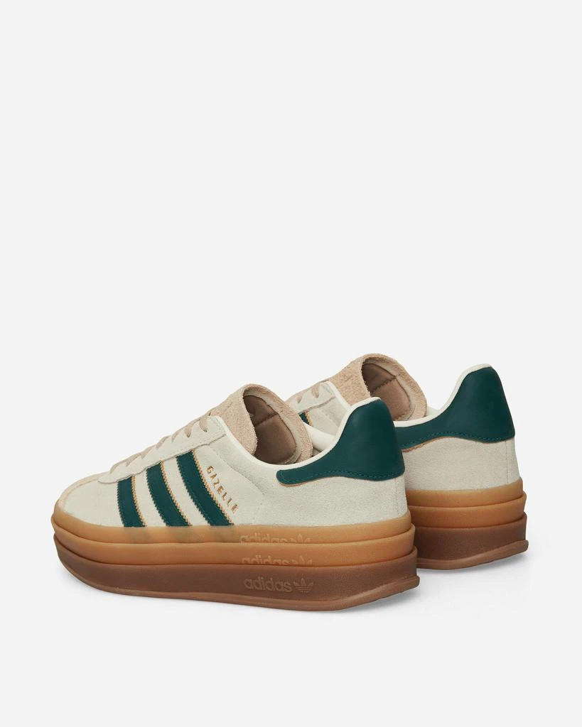 商品Adidas|Women's Gazelle Bold Sneakers Cream White / Collegiate Green,价格¥516,第5张图片详细描述