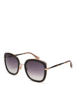 商品Jimmy Choo|Women's Glenns Sunglasses, 52mm,价格¥3365,第2张图片详细描述