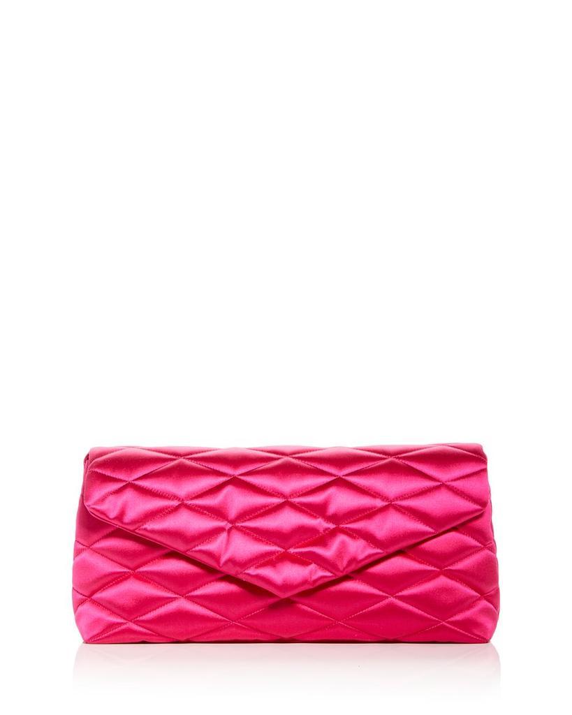 商品Yves Saint Laurent|Sade Puffer Satin Envelope Clutch,价格¥11633,第1张图片