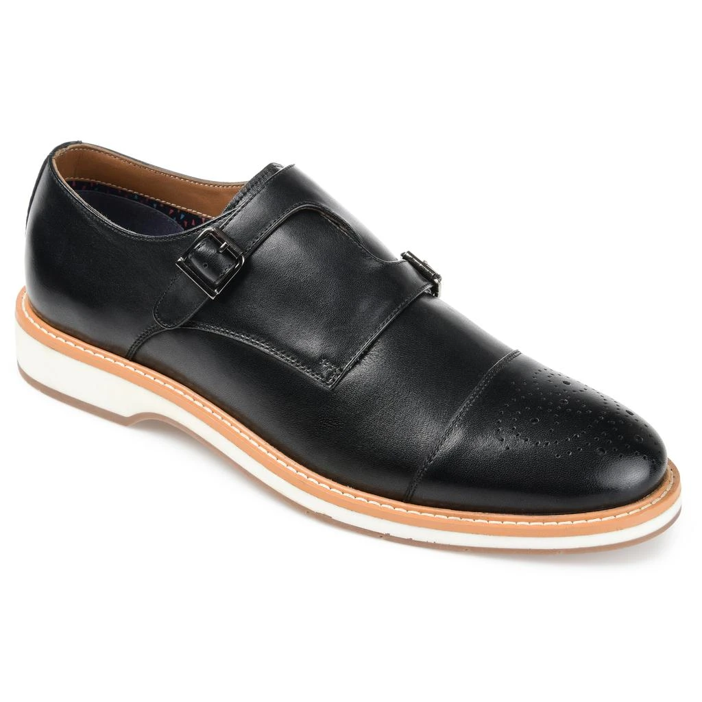 商品Thomas & Vine|Ransom Cap Toe Monk Strap Dress Shoe,价格¥524,第1张图片