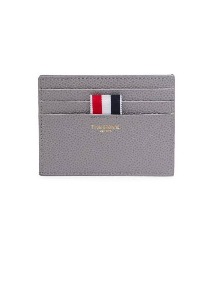 商品Thom Browne|Striped Leather Card Holder,价格¥1484,第2张图片详细描述