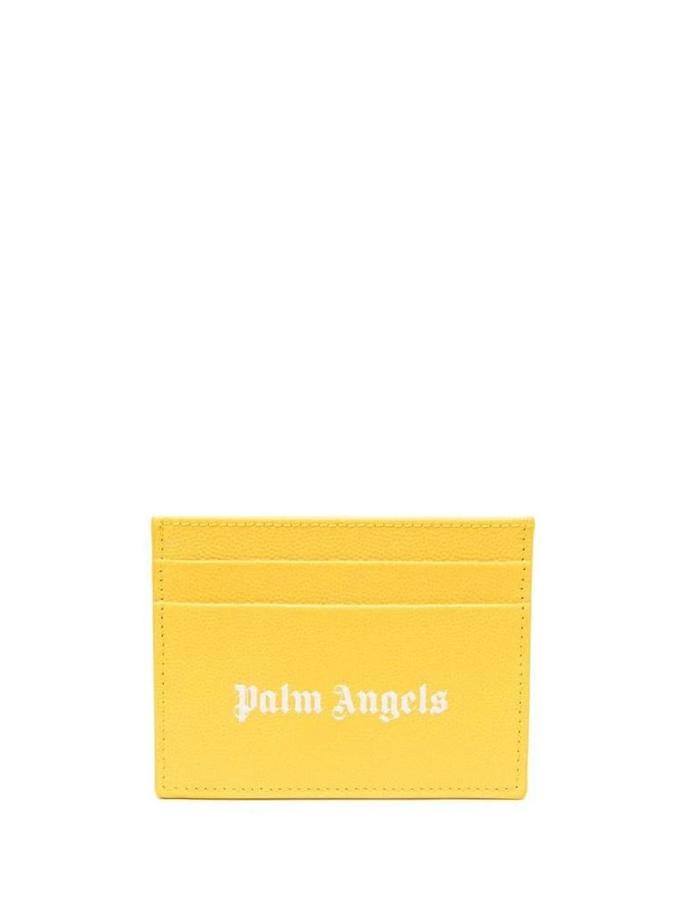 商品Palm Angels|PALM ANGELS Leather credit card case,价格¥1164,第1张图片