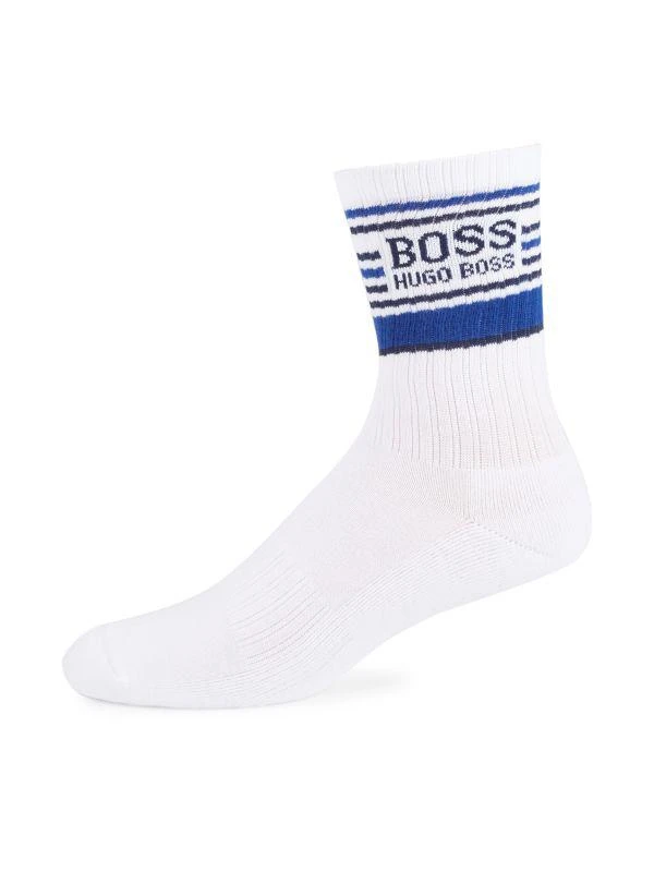 商品Hugo Boss|Logo Striped Crew Socks,价格¥48,第1张图片