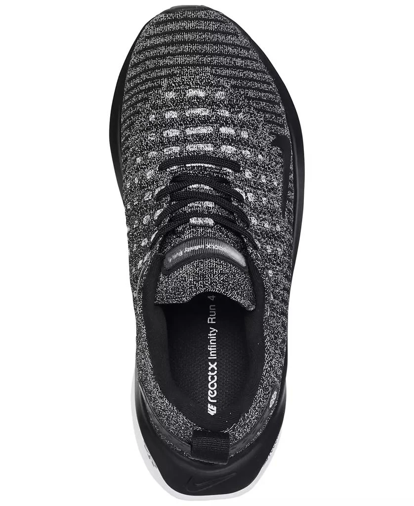 商品NIKE|Women’s React Infinity Run Flyknit 4 Running Sneakers from Finish Line,价格¥834,第3张图片详细描述