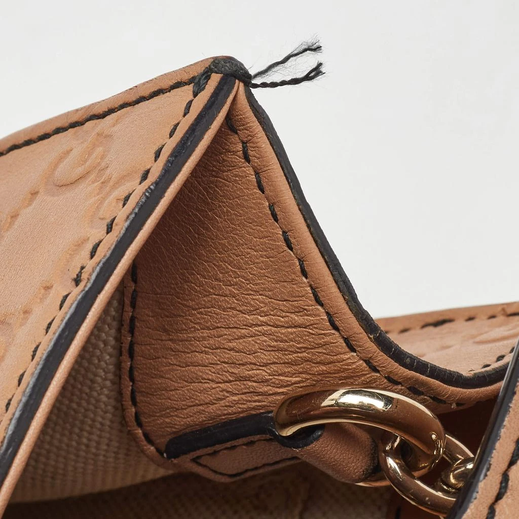 Gucci Light Brown Guccissima Leather Mini Emily Chain Shoulder Bag 商品