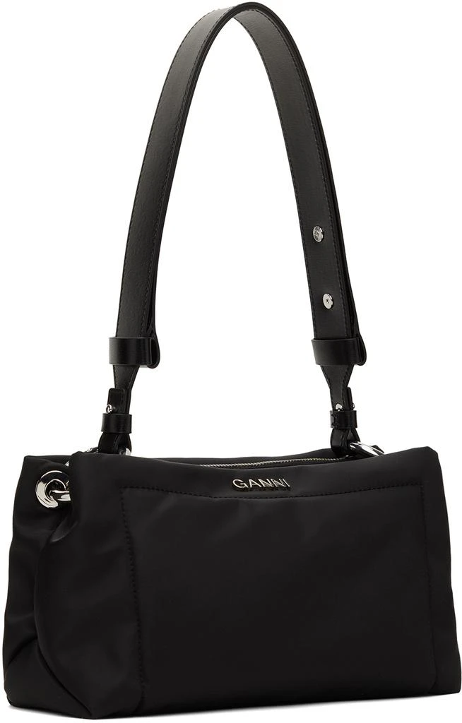 商品Ganni|Black Medium Pillow Baguette Bag,价格¥1572,第2张图片详细描述
