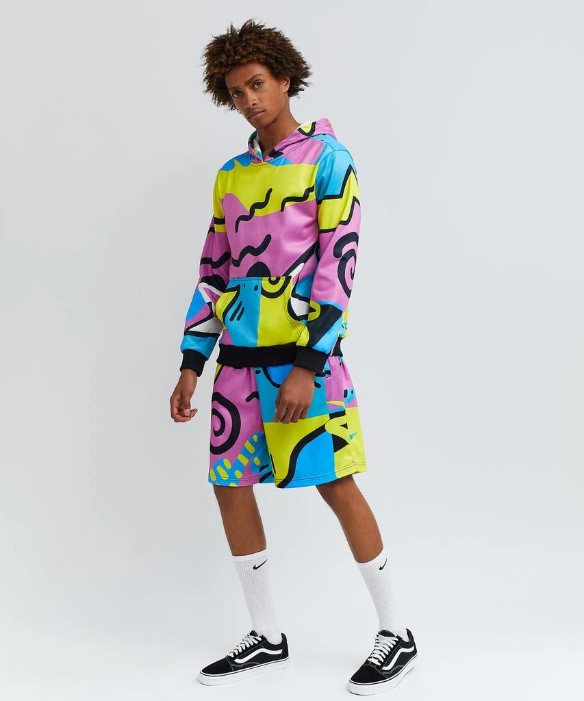 商品Reason Clothing|Relax Hood And Shorts Set,价格¥74,第4张图片详细描述