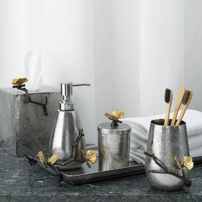 商品Michael Aram|Butterfly Ginkgo Toothbrush Holder,价格¥723,第3张图片详细描述