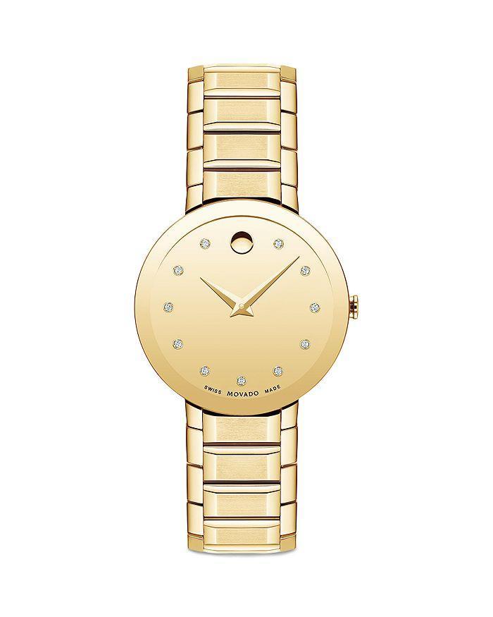商品Movado|Sapphire Watch, 28mm,价格¥14920,第3张图片详细描述