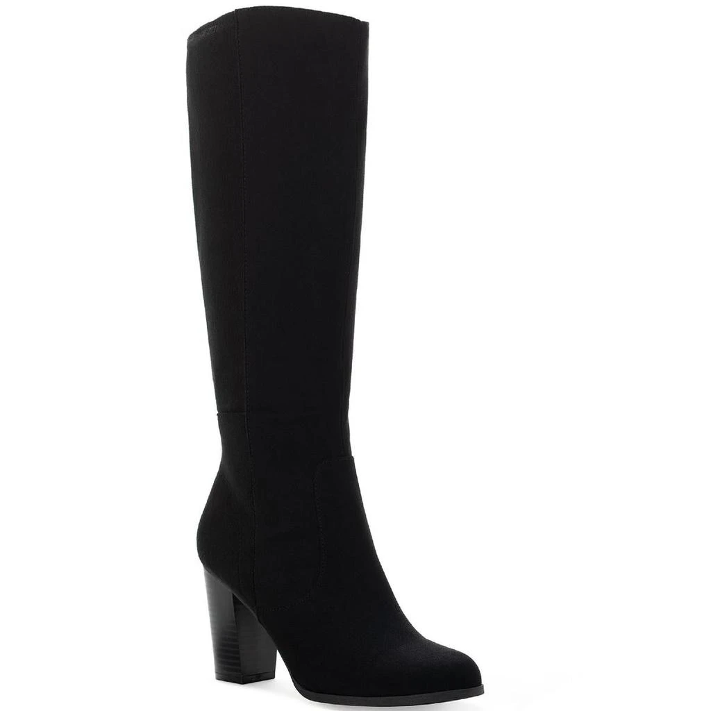 商品Style & Co|Style & Co. Womens Addyy Microsuede Pull On Knee-High Boots,价格¥92,第5张图片详细描述