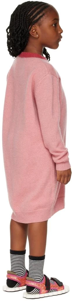 商品Marni|Kids Pink Logo Dress,价格¥1320,第3张图片详细描述