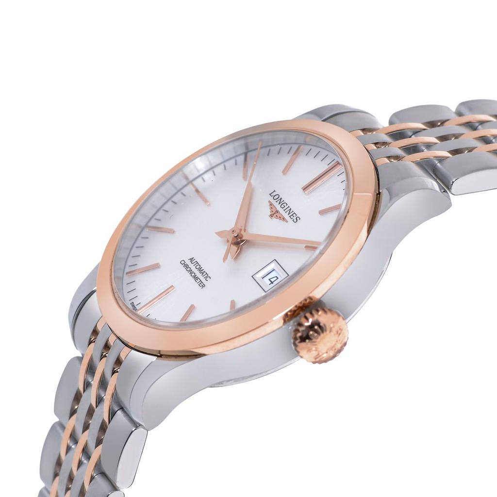 Longines Record Chronometer Two Tone Automatic Women's Watch L23215727商品第2张图片规格展示