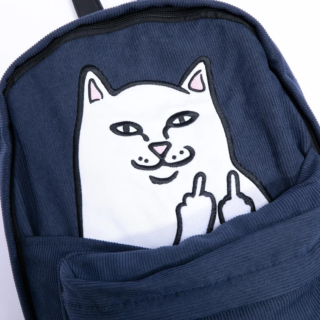 Lord Nermal Velcro Hands Corduroy Backpack (Navy) 商品