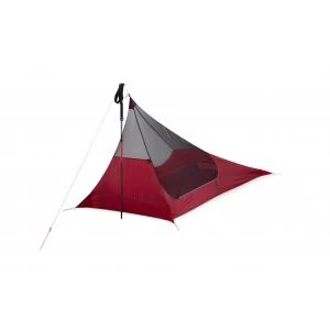 商品MSR|MSR - Thru-Hiker Mesh House 1 Trekking Pole Shelter,价格¥951,第1张图片