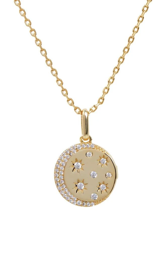 商品Savvy Cie Jewels|CZ Pavé Pendant Necklace,价格¥302,第1张图片