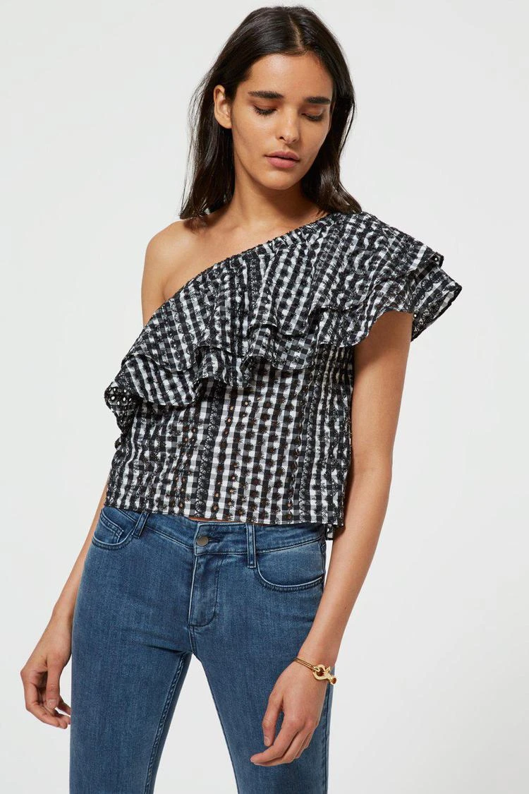 商品Rebecca Minkoff|Lily上衣,价格¥436,第1张图片