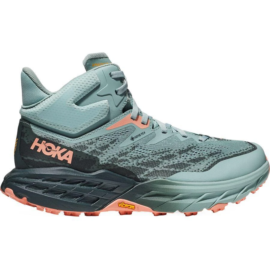 商品Hoka One One|Speedgoat Mid 5 GTX Trail Run Shoe - Women's,价格¥1485,第1张图片