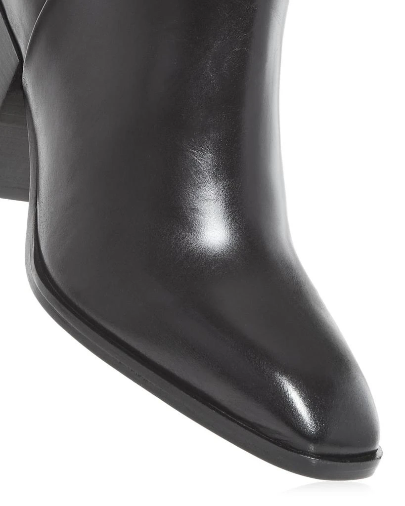 Women's Leandra Black Block Heel Boots 商品