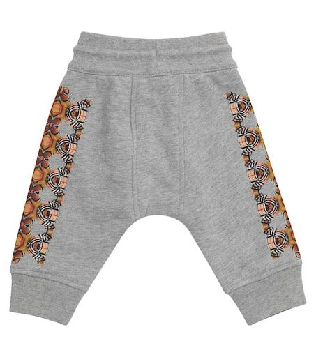 商品Burberry|Baby Thomas Bear棉质运动裤,价格¥962,第2张图片详细描述