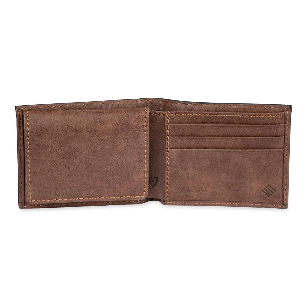 商品Columbia|Columbia Men's Everyday Bifold Wallet-Multiple Card Slots, Id Window,价格¥213,第4张图片详细描述