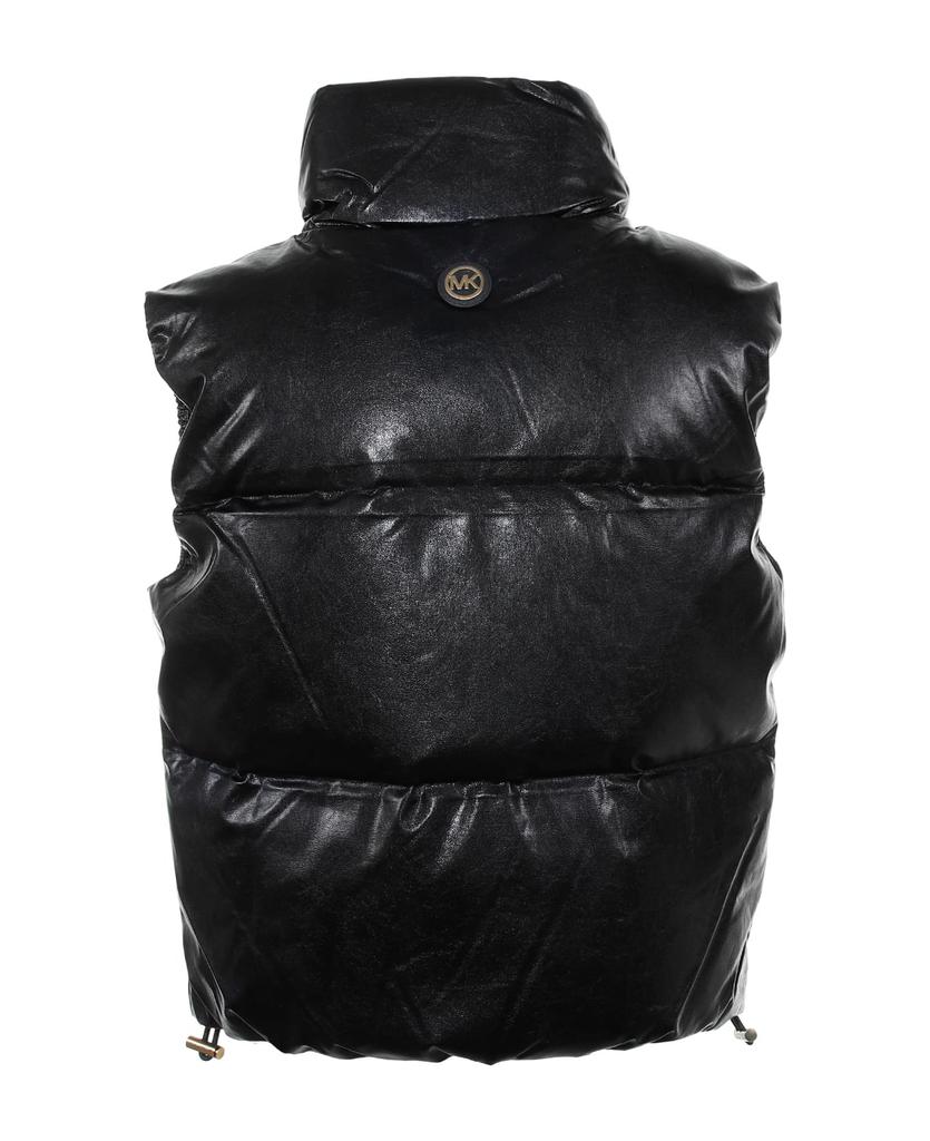 Leather Puffer Vest商品第2张图片规格展示