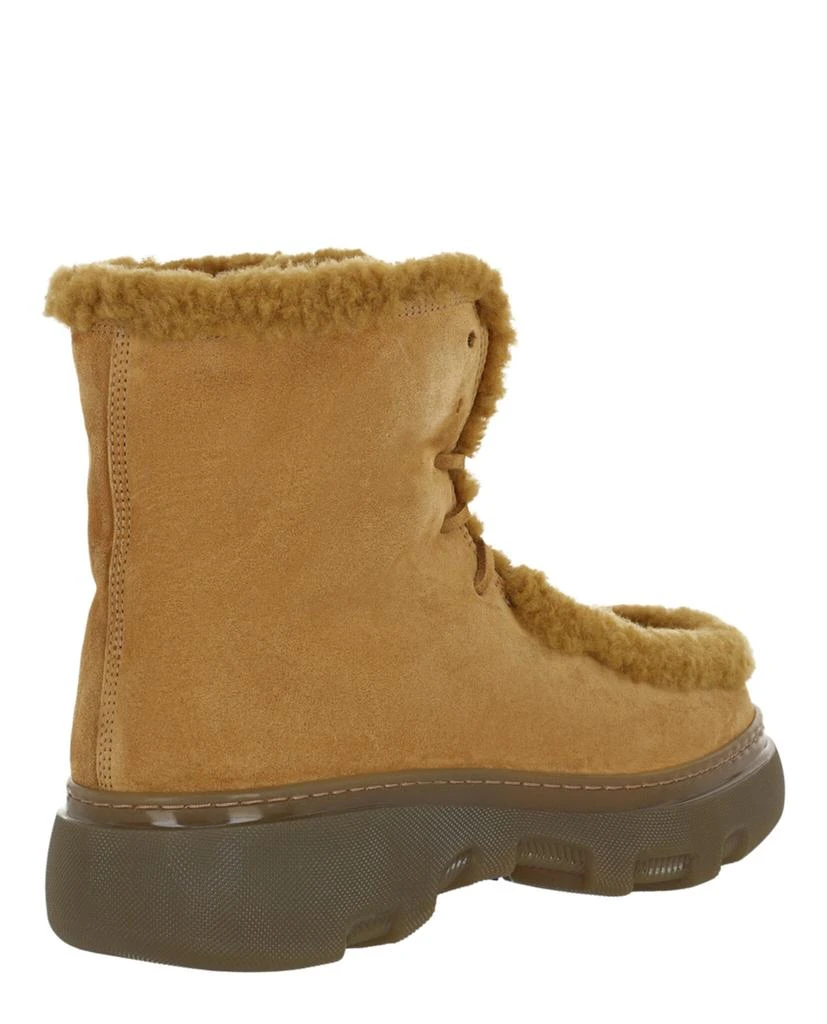 商品Burberry|Creeper Shearling Boots,价格¥1850,第3张图片详细描述