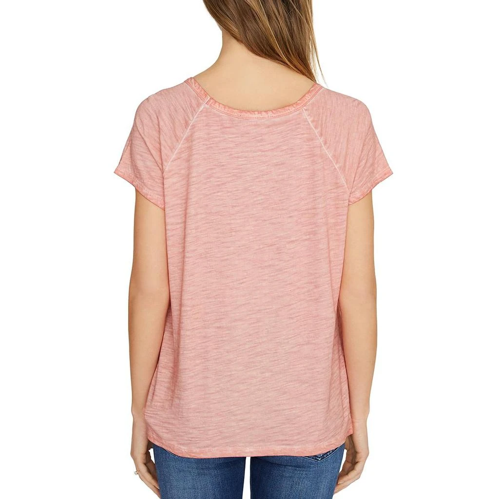 商品Sanctuary|Sanctuary Womens Sunny Days Twist Front Cap Sleeve T-Shirt,价格¥69,第3张图片详细描述