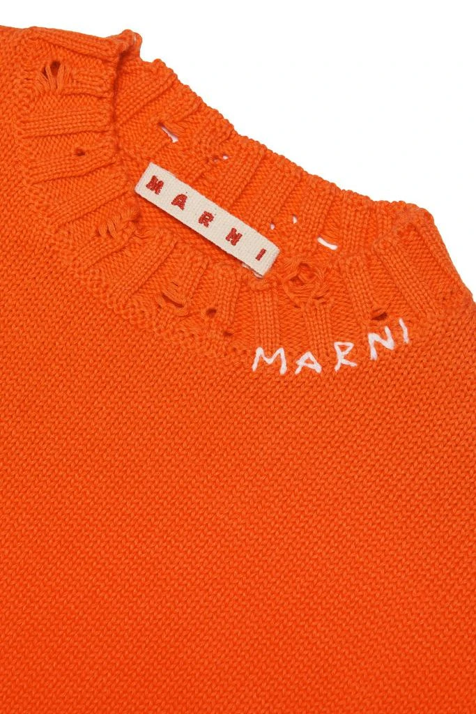 商品Marni|Marni Kids Distressed Short-Sleeved Dress,价格¥1435,第3张图片详细描述