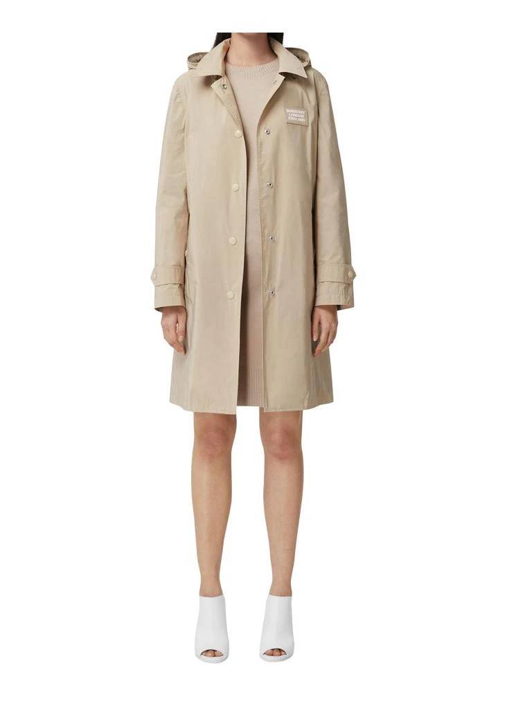 商品Burberry|Detachable hood shape-memory taffeta car coat,价格¥8001,第4张图片详细描述