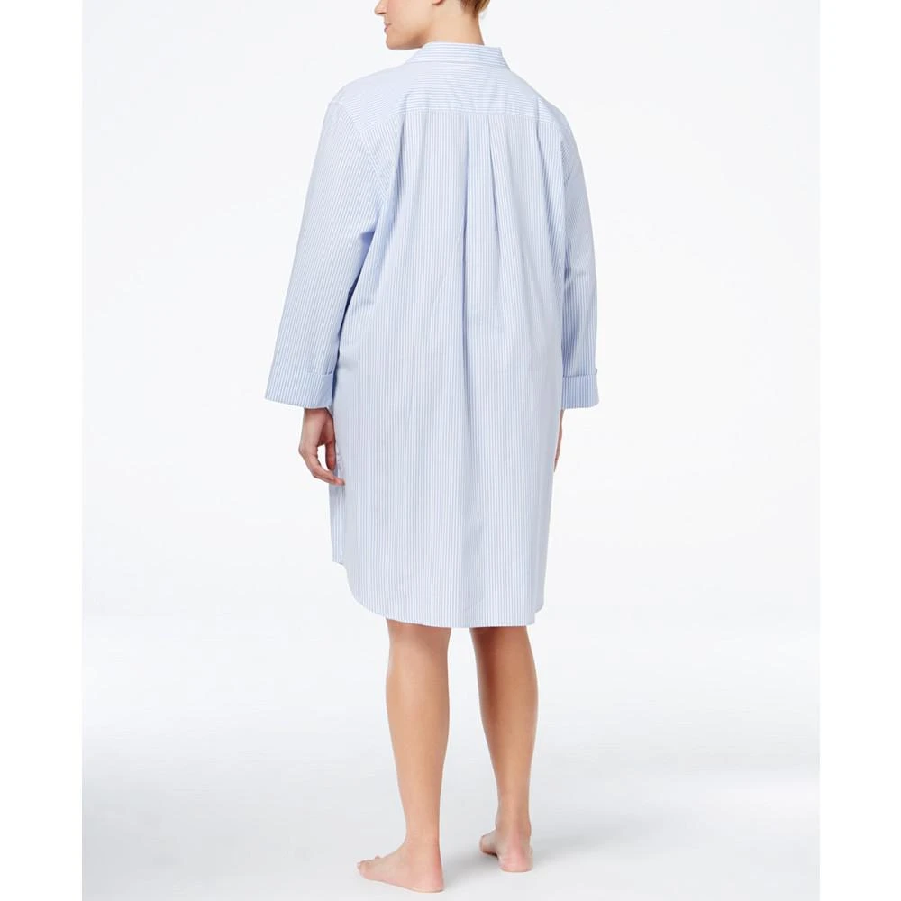 商品Ralph Lauren|Plus Size Boyfriend Sleepshirt,价格¥496,第2张图片详细描述