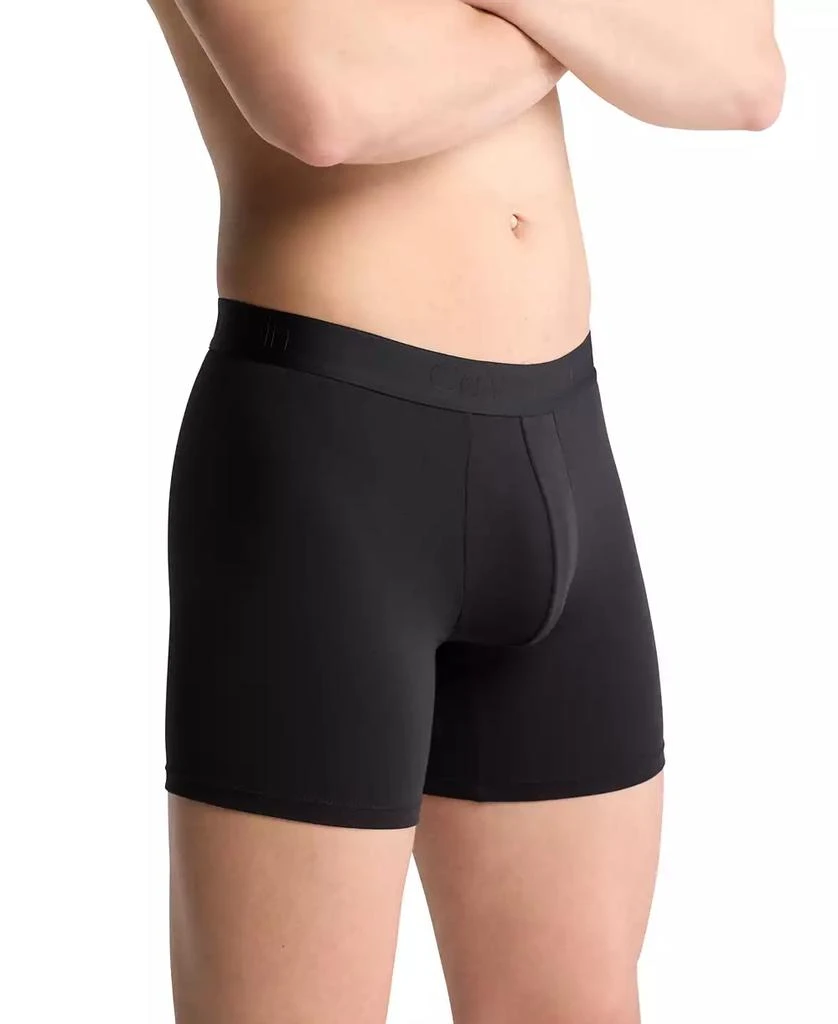 商品Calvin Klein|Men's CK Black Boxer Briefs, Pack of 3,价格¥356,第4张图片详细描述