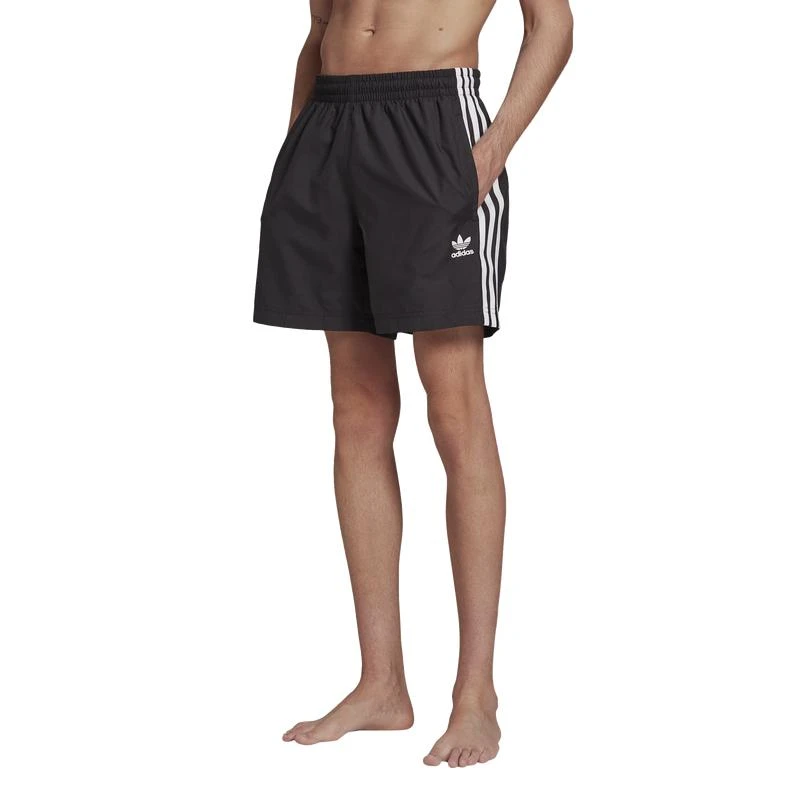 商品Adidas|adidas Originals 3 Stripes Swim Short - Men's,价格¥151,第1张图片