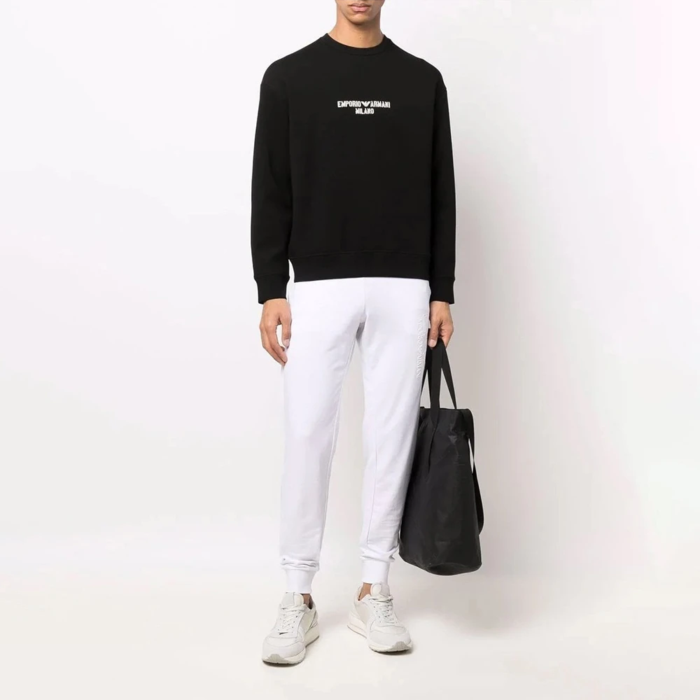 EMPORIO ARMANI 男黑色套头卫衣 3L1MFE-1JHSZ-0999 商品