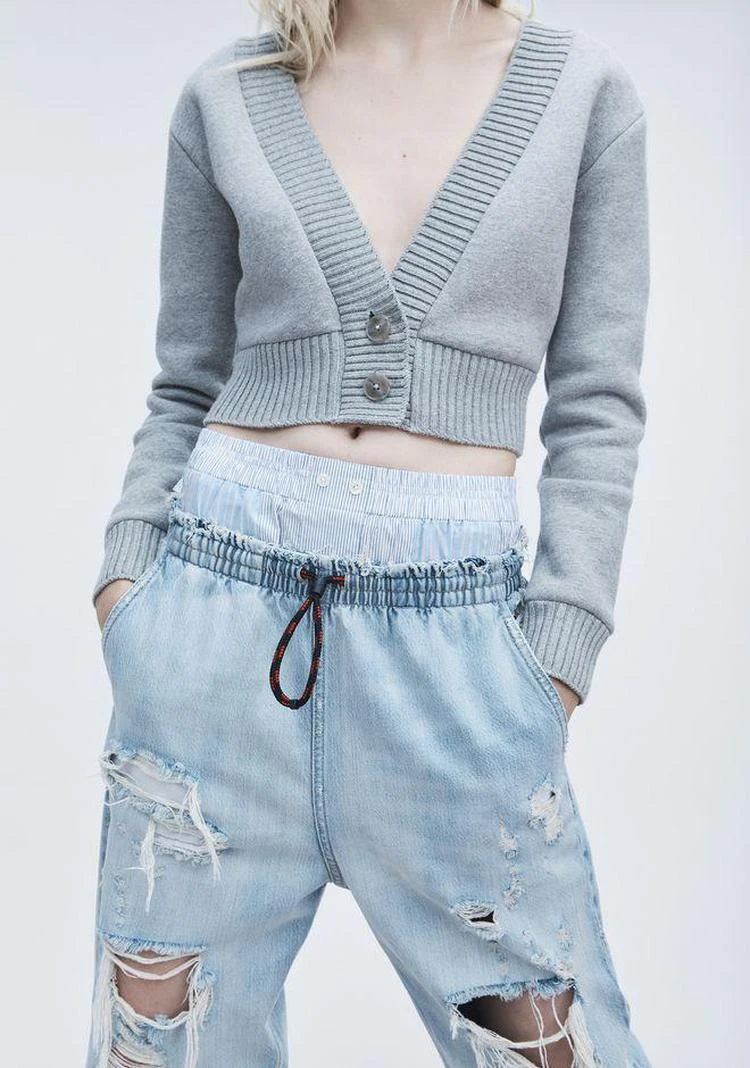 商品Alexander Wang|CROPPED CARDIGAN,价格¥1130,第4张图片详细描述