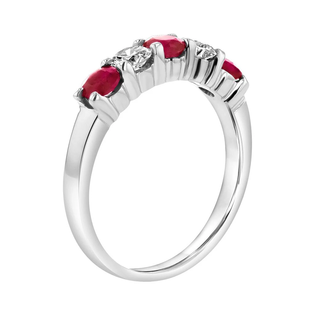 商品Diana M Jewels|1.26cttw Natural Heated Ruby and Diamond Ring set in 14k Gold,价格¥10082,第2张图片详细描述